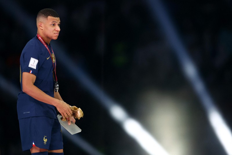 Chấn thương của Kylian Mbappe